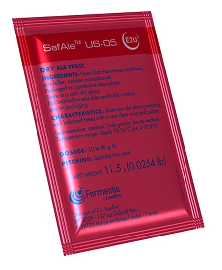 Safale US-05 Dry Ale Yeast