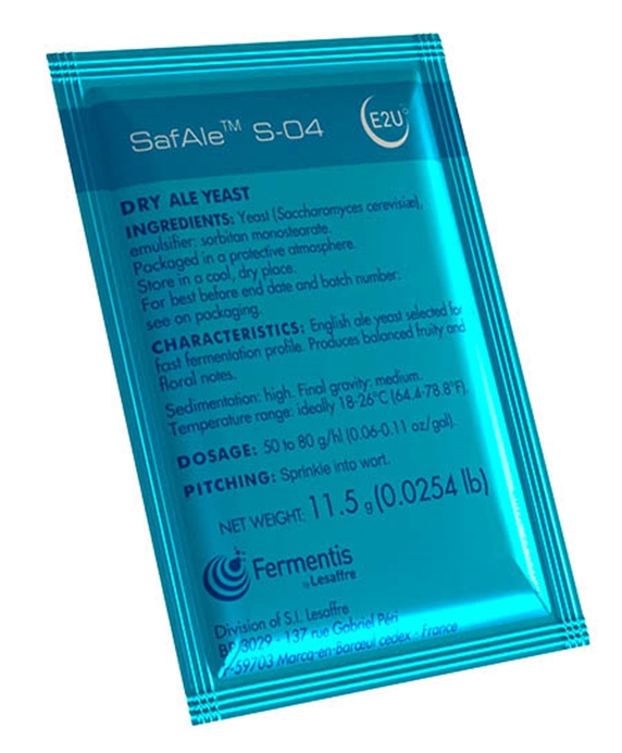 Safale S-04 Dry Ale Yeast
