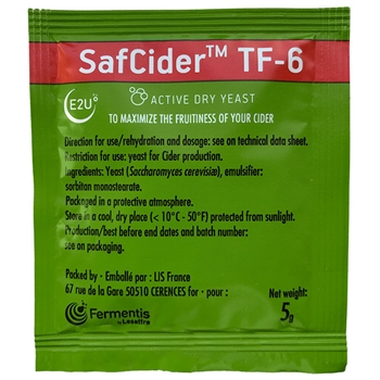 Fermentis Safcider™ TF-6 Yeast