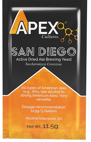 Apex San Diego Ale Yeast