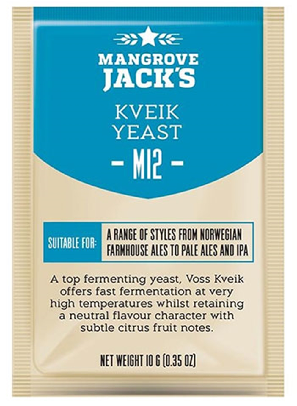Mangrove Jack's M12 Kveik Yeast