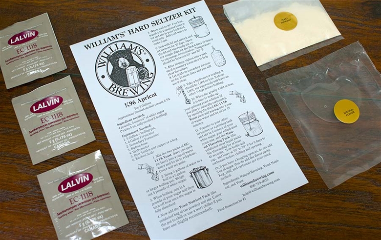 Apricot Hard Seltzer Kit