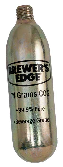 74 Gram Brewer's Edge® CO2 Cartridge 