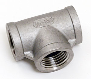 Stainless ½" NPT Tee