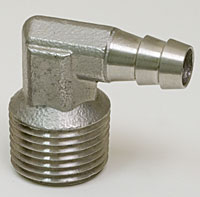 Stainless ½ " Male NPT To 3/8" Hose Barb