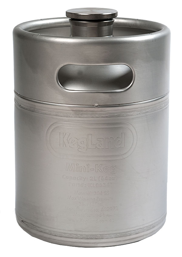 2 Liter KegLand Mini Keg