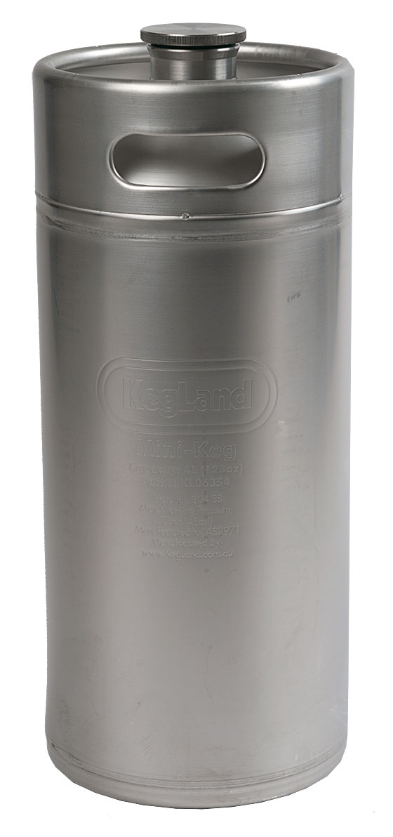 4 Liter KegLand Mini Keg