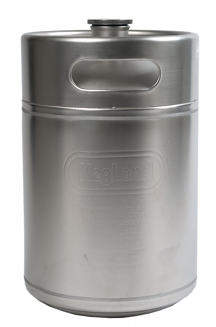 5 Liter KegLand Mini Keg