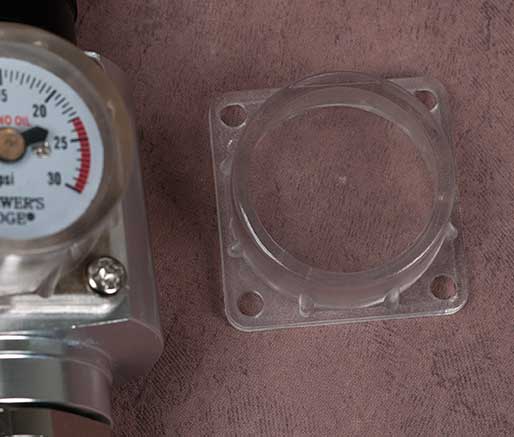 Mini Regulator Replacement Gauge Cover