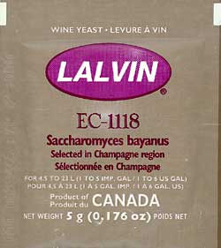 Lalvin EC-1118 Champagne Yeast